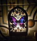 Butterfly Night Light with dusk to dawn sensor, soft glow design
