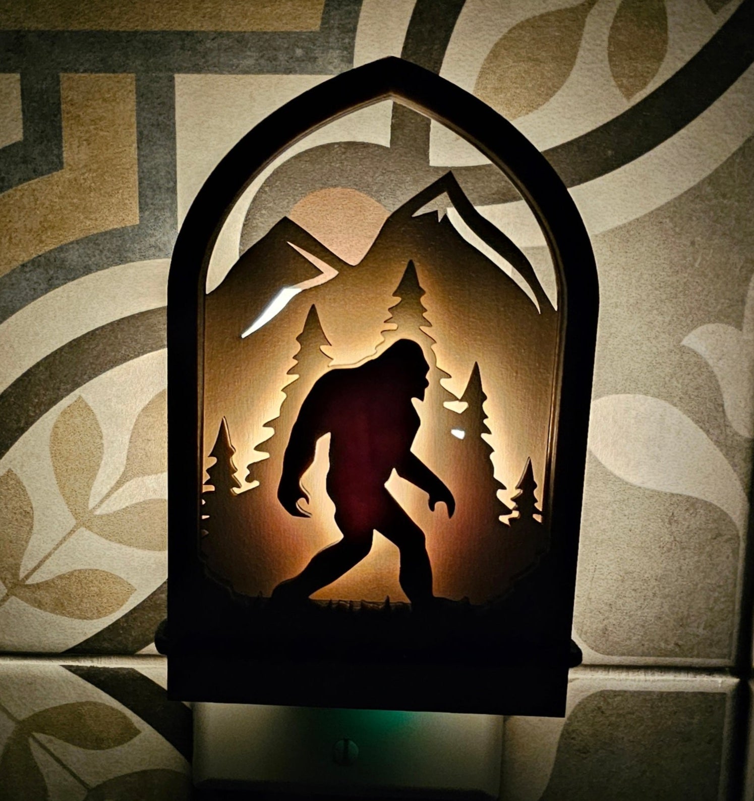 Sasquatch Night Light