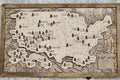 Lighted National Parks Travel Map with LED lighting for hikers