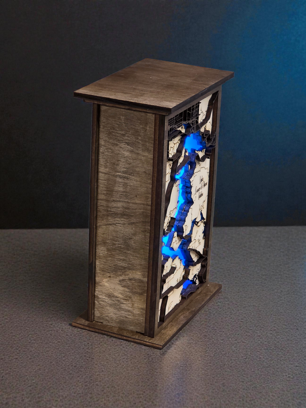 Custom Lighted Lake Box