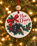 New Driver Christmas Ornament 2026 – Car Keys Teen Driver Gift