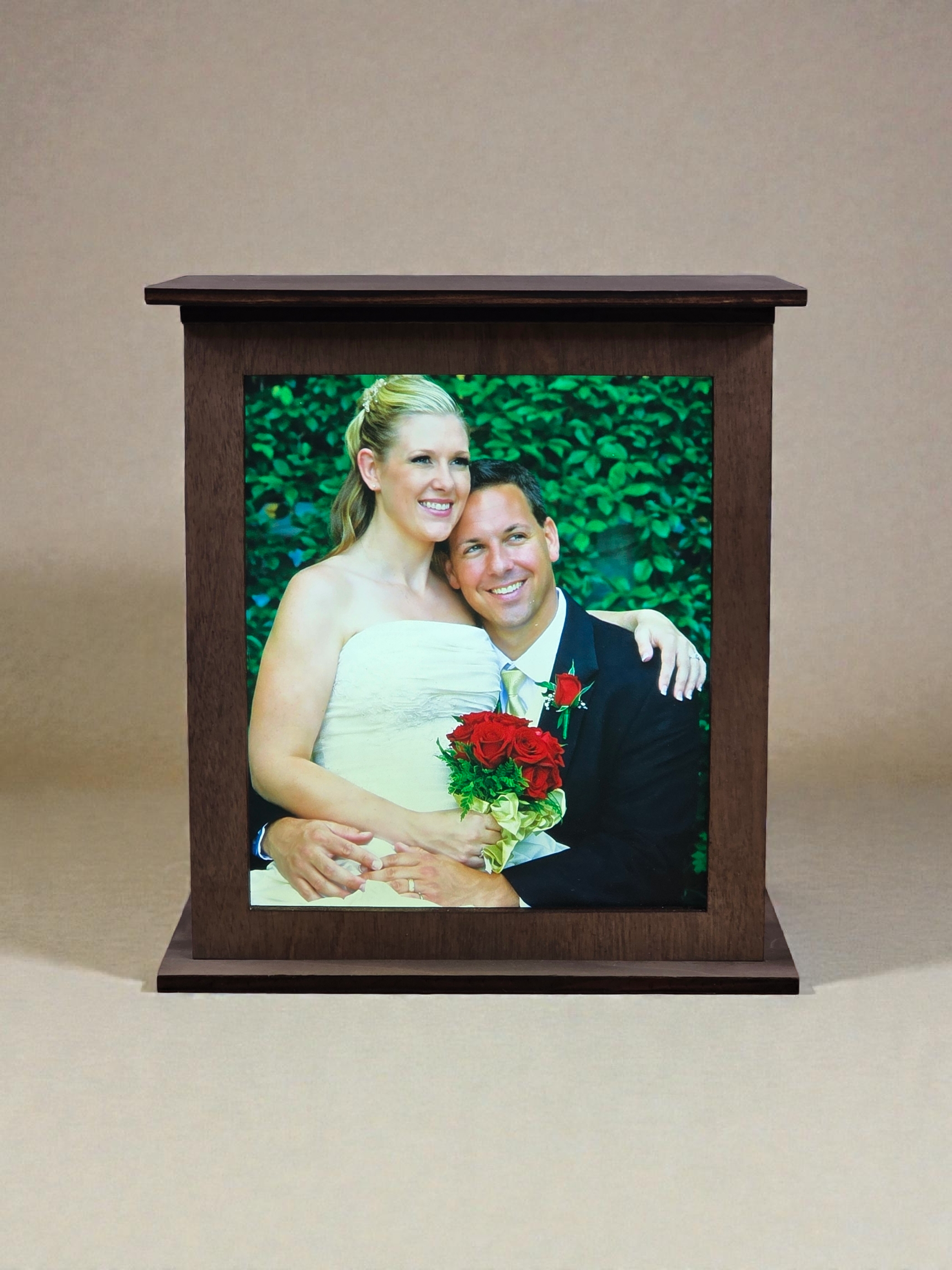 Custom Lighted Photo Lantern – Personalized LED Lantern for Memorials, Pets, Weddings & Home Décor