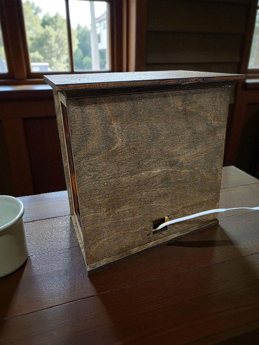 Lighted Deer Lantern