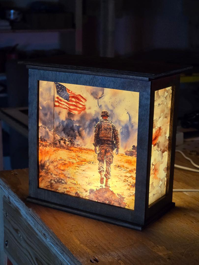 Soldier Lantern
